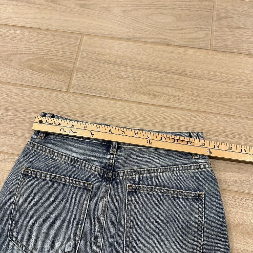 Steve Madden Avani Denim Skirt Light Blue Size 2 - Picture 7 of 8